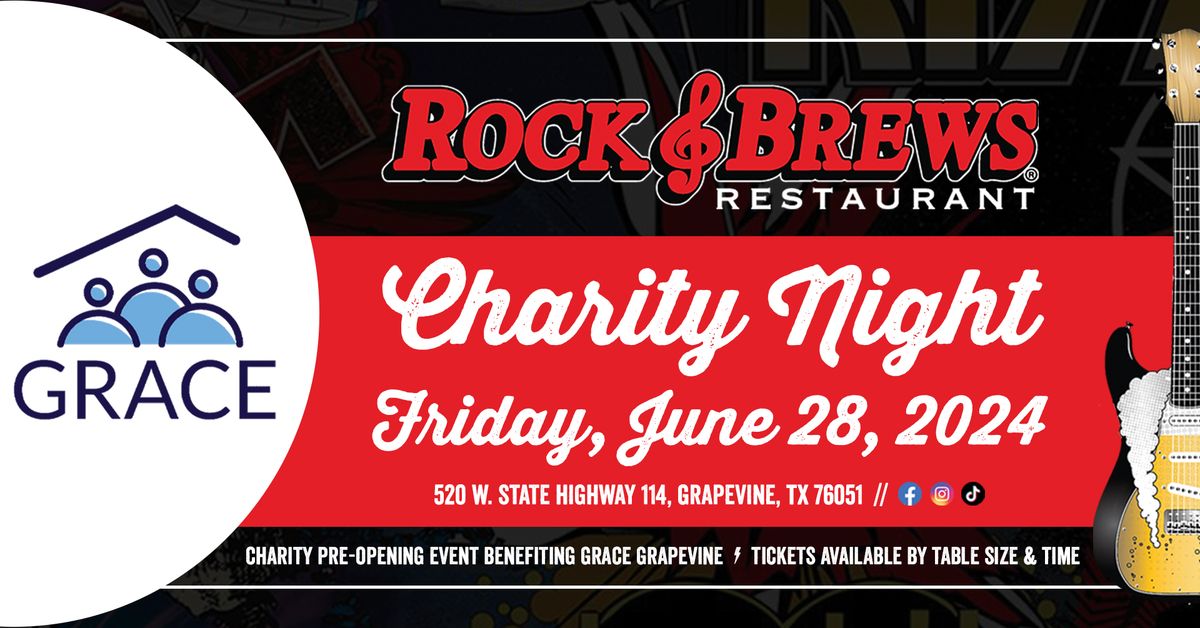 Rock & Brews GRACE Grapevine Charity Night