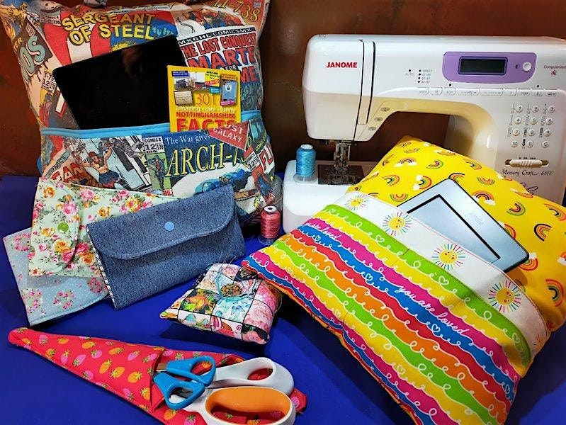 Machine Sewing for Beginners - Cushions -High Pavement House - Sutton-in-Ashfield - Adult Learning