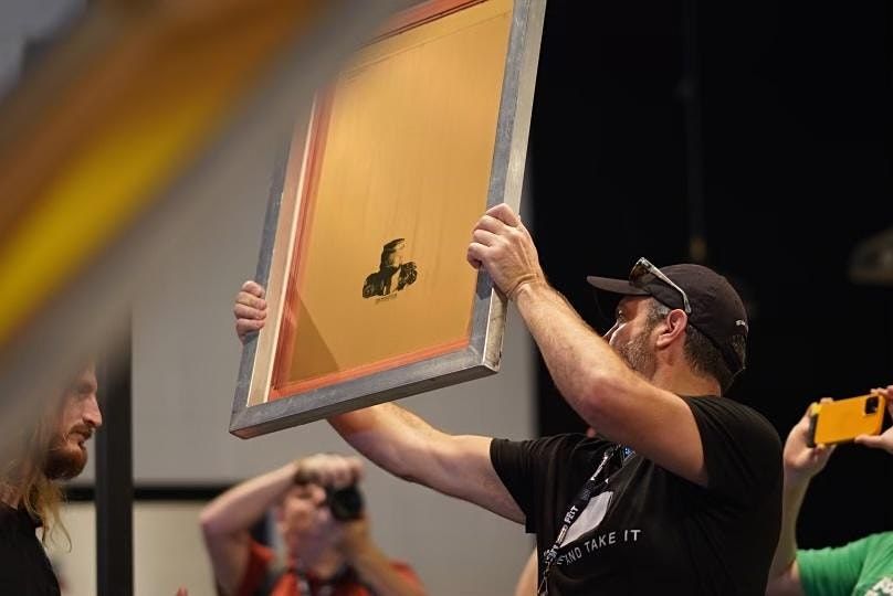 Fort Worth Foto Fest Screen Printing w/Grady Spencer, Printed Threads