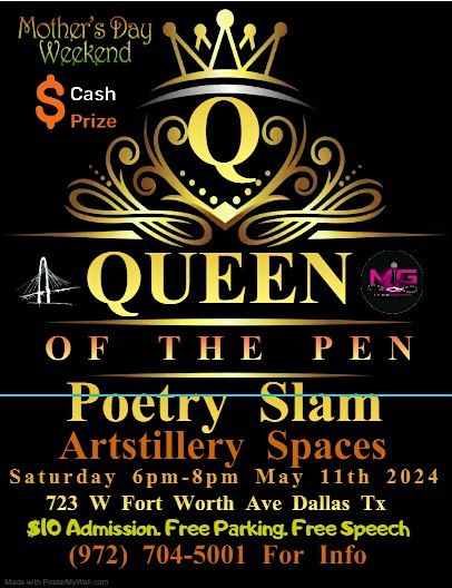 Queen Of The  Pen Poetry Slam
