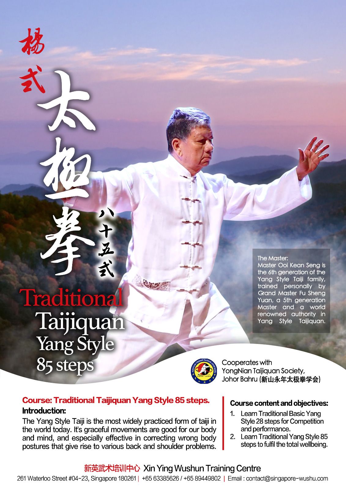 Traditional Yang Style Taijiquan 85 steps 