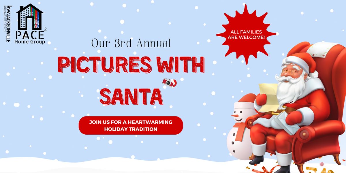 Our 3rd Annual Pictures with Santa!