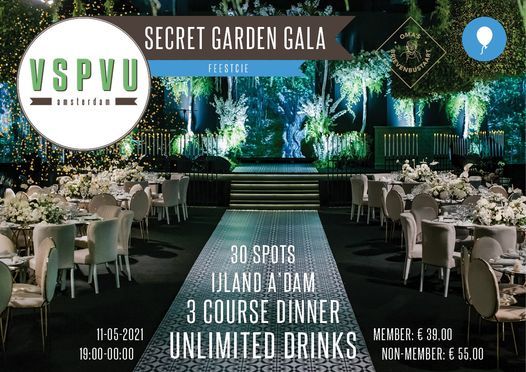 Feestcie #1: Secret Garden Gala