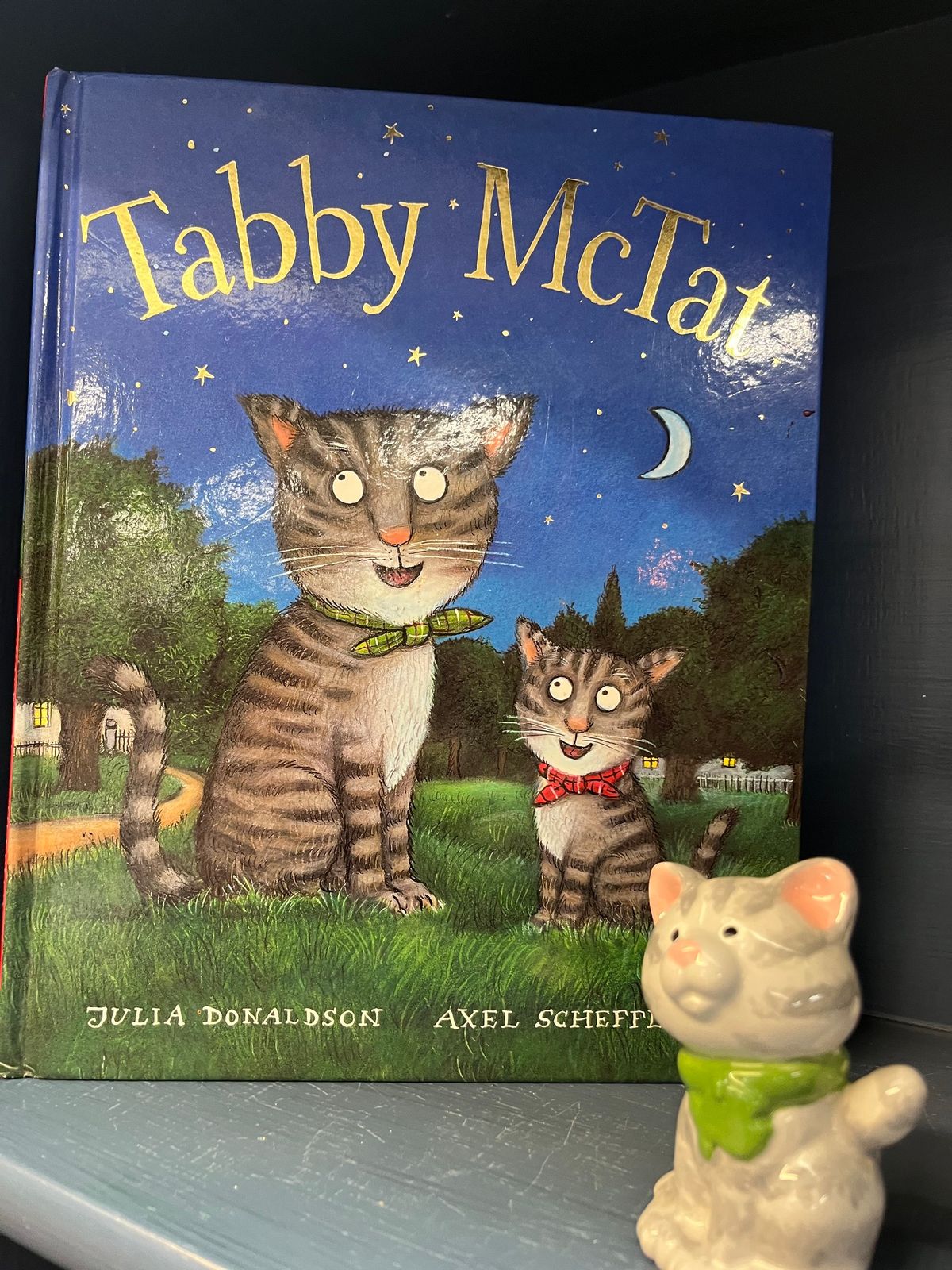 Tabby McTat read and paint