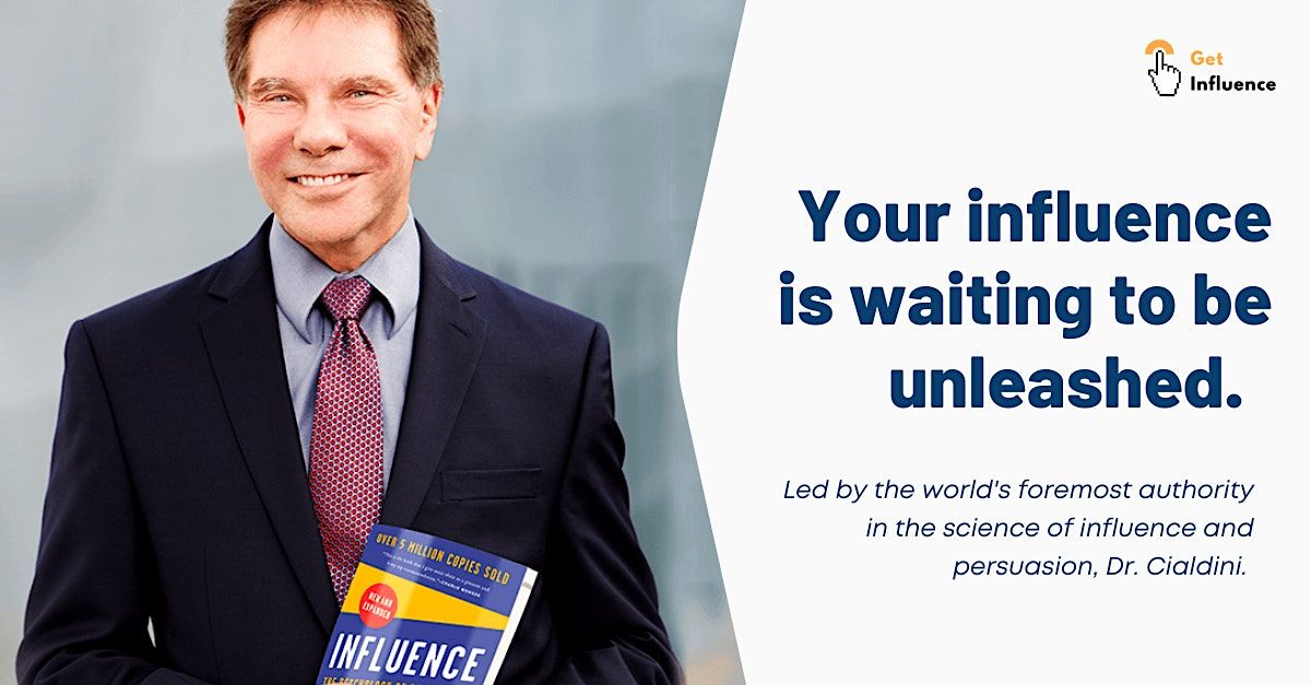 Online: Become an Accredited Influence Practitioner with Dr. Cialdini