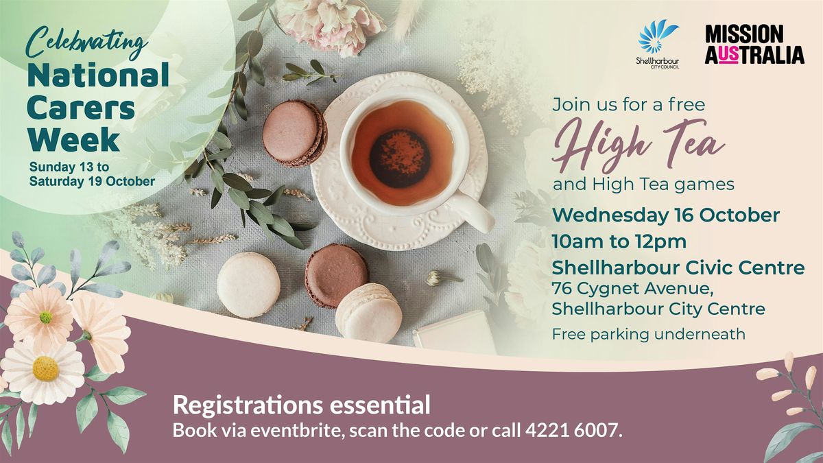 National Carers Week - High Tea