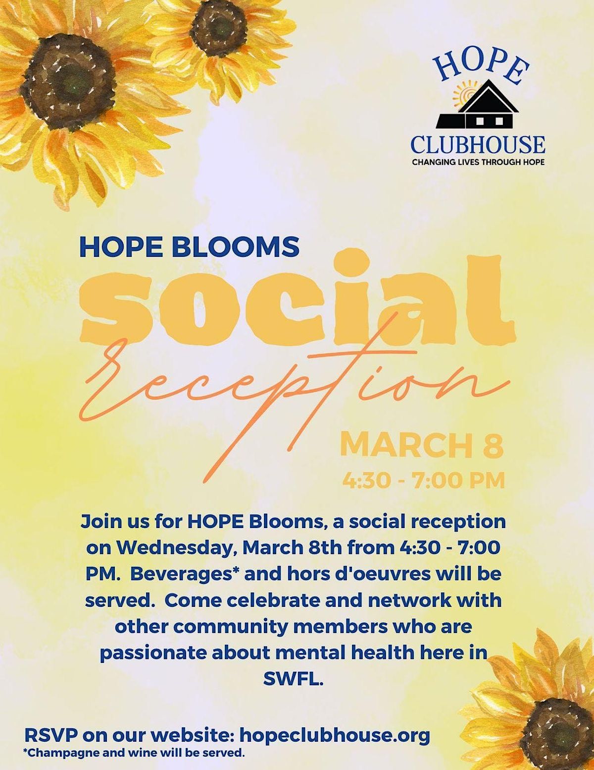 HOPE Blooms, Hope Clubhouse of SW Fl Inc, Fort Myers, 8 March 2023