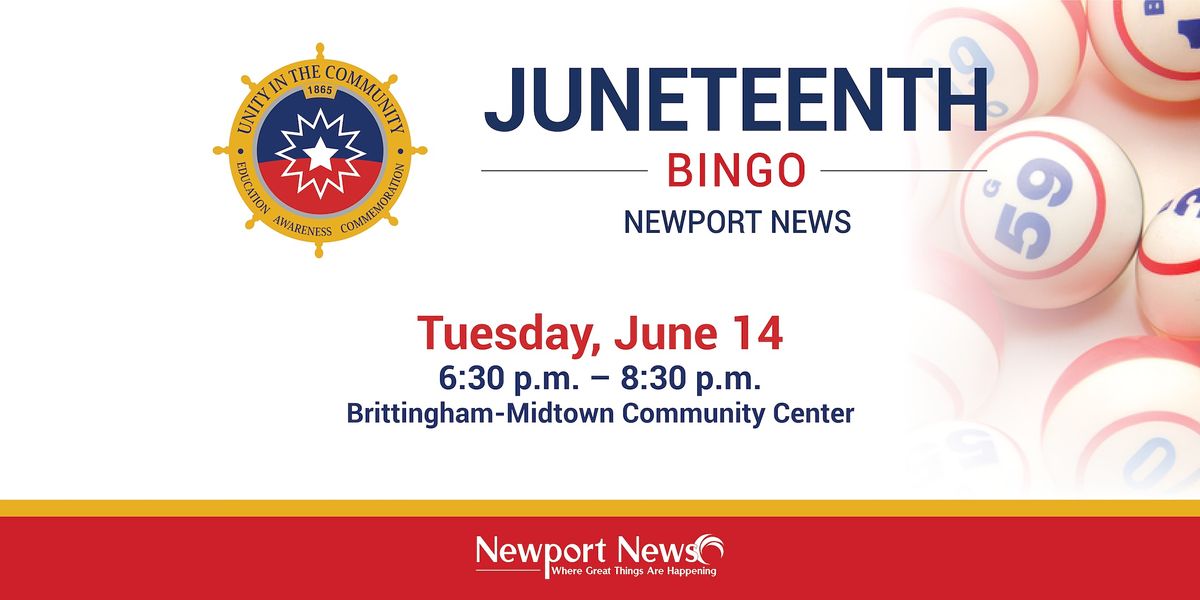 Bingo, BrittinghamMidtown Community Center, Newport News