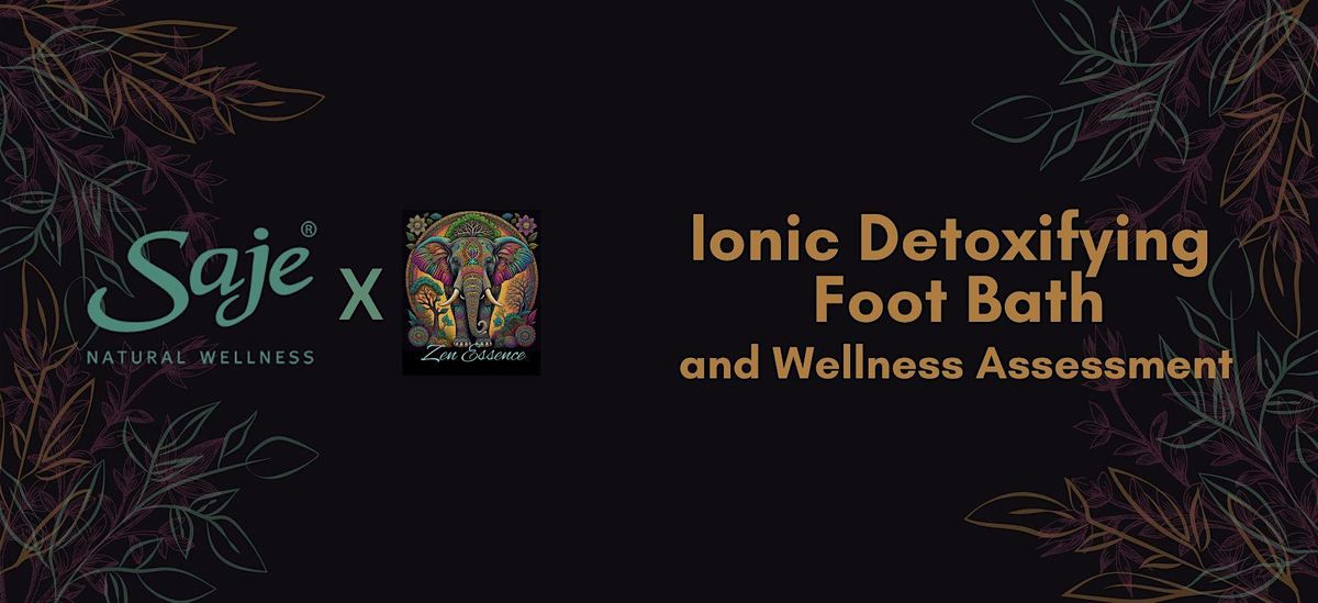 Saje Wellness x Zen Essence Ionic Detoxifying Foot Bath