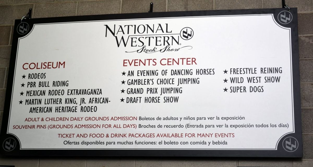 National Western Stock Show - Grounds Admission at NW Events Center\/Cinch Arena