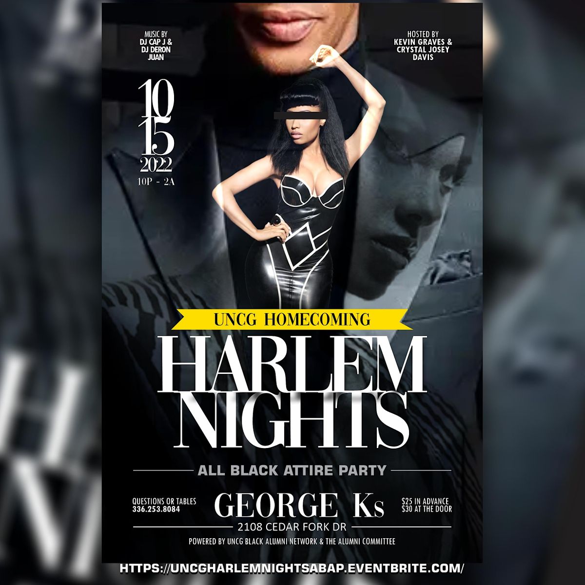 Harlem Nights: All Black Attire Party