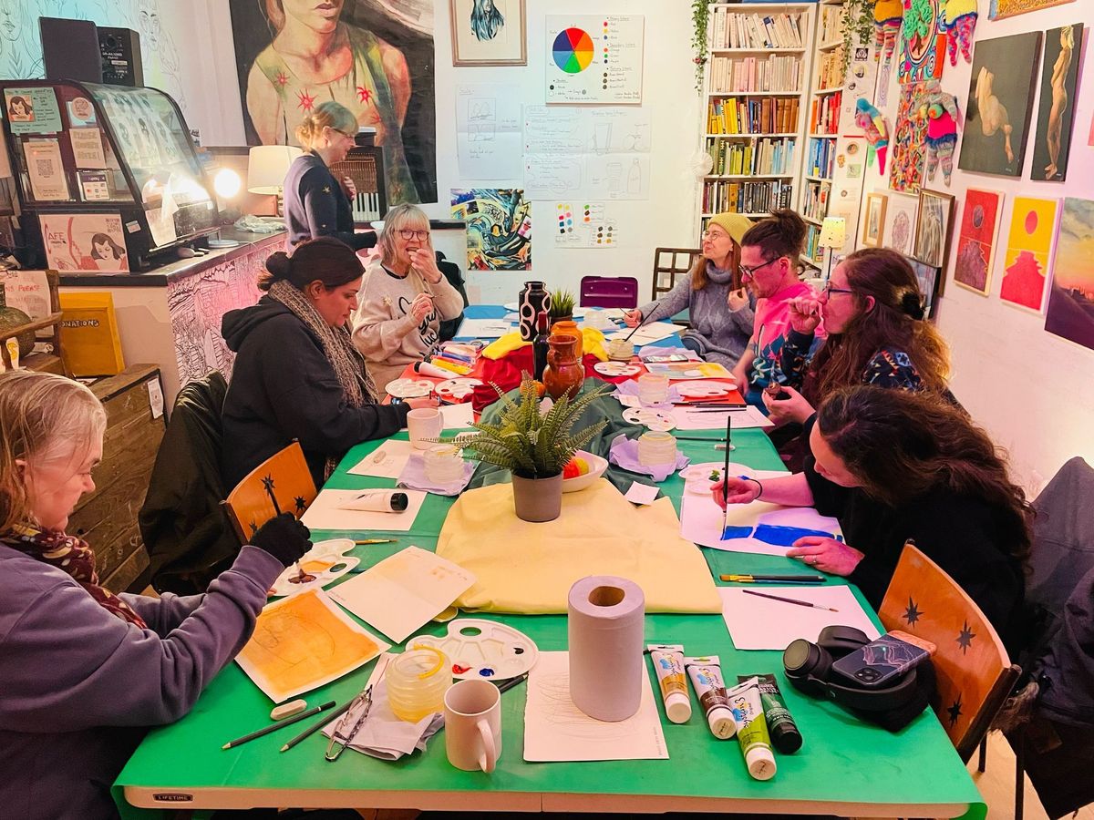 Art Classes at Sketchy Beats