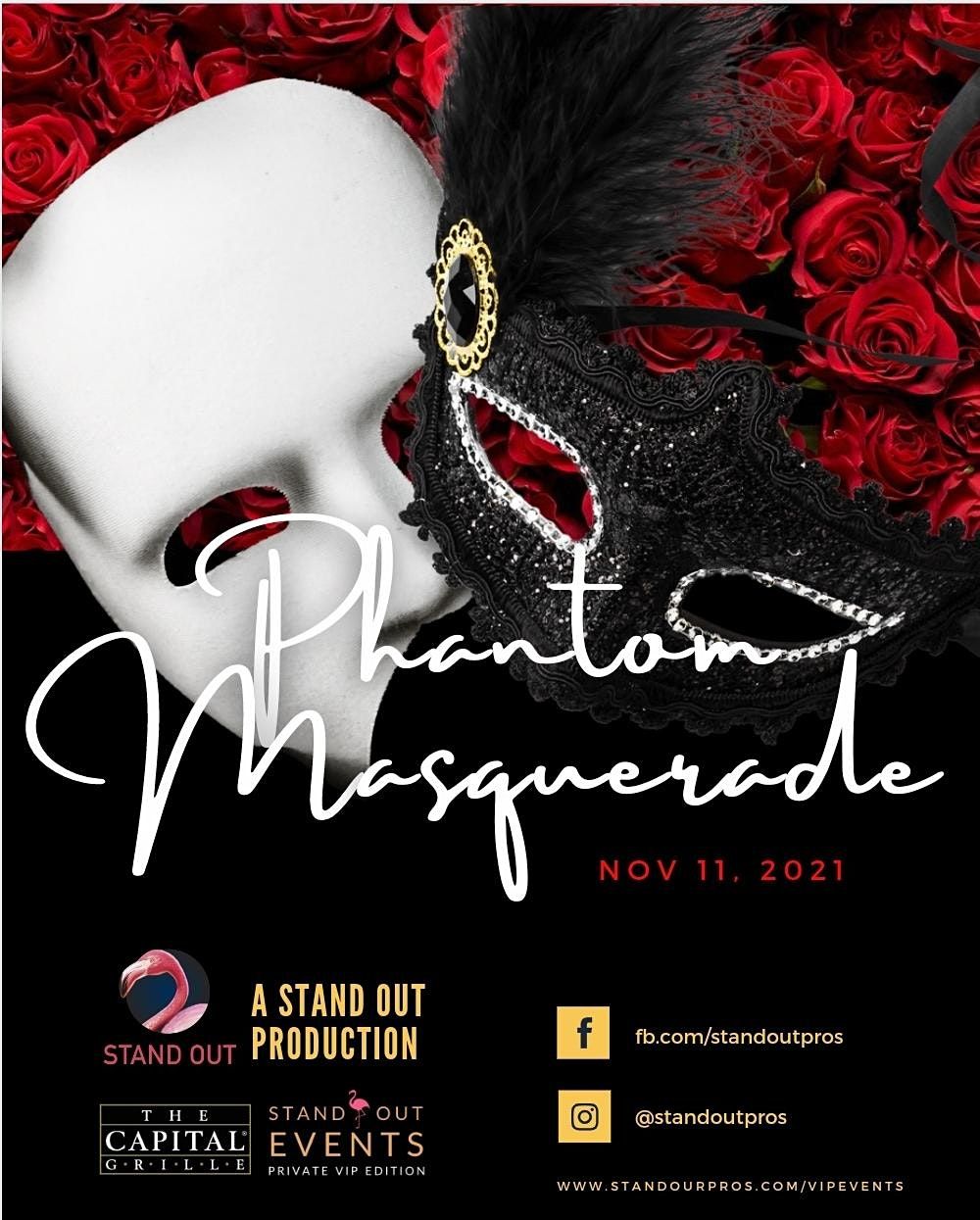 Phantom Masquerade at Capital Grille