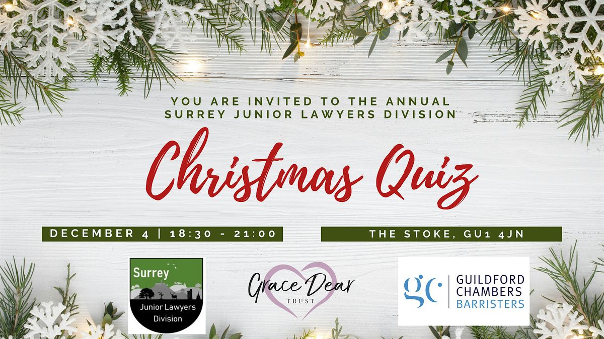 SJLD Annual Christmas Quiz