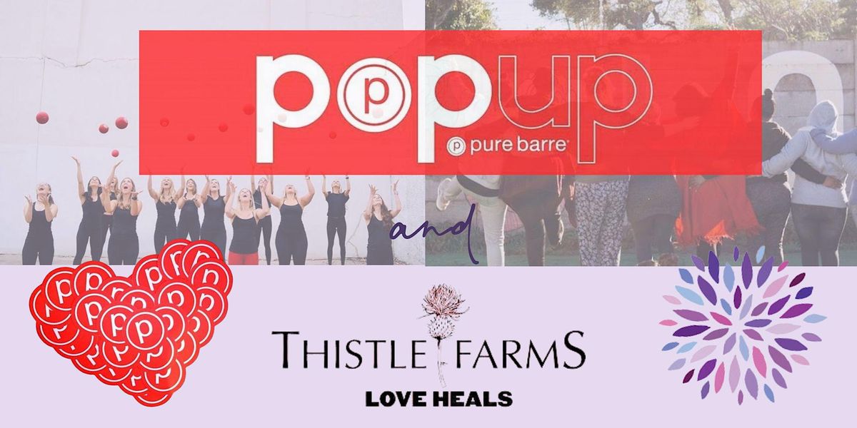Pure Barre Pop-Up Supporting Woman Survivors