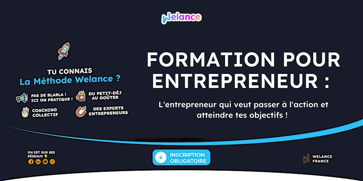 Formation pour entrepreneur \u00e0 Paris  : concr\u00e9tise tes ambitions