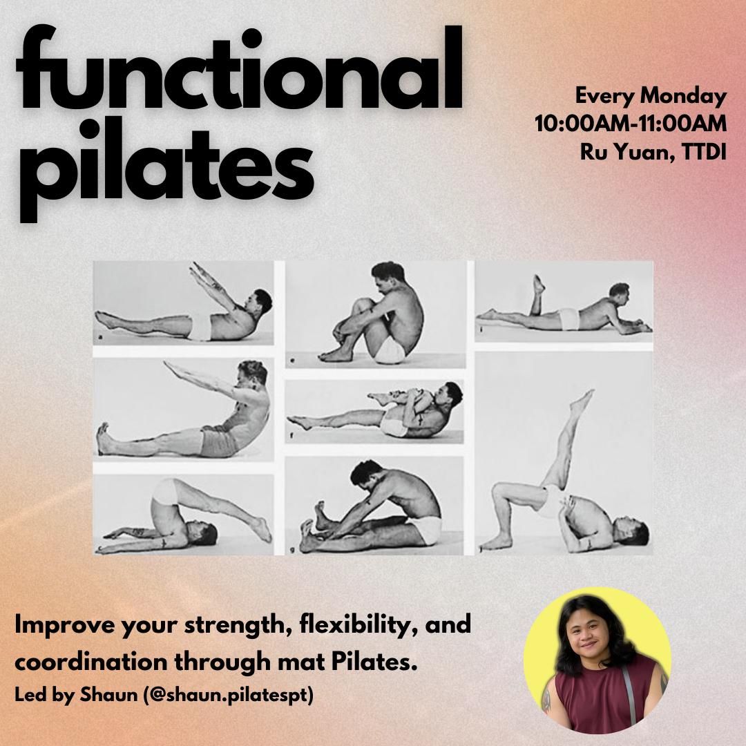 Functional Pilates by Shaun (Every Monday)