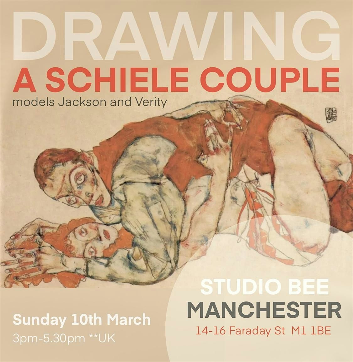 DRAWING A SCHIELE COUPLE **NQ Manchester
