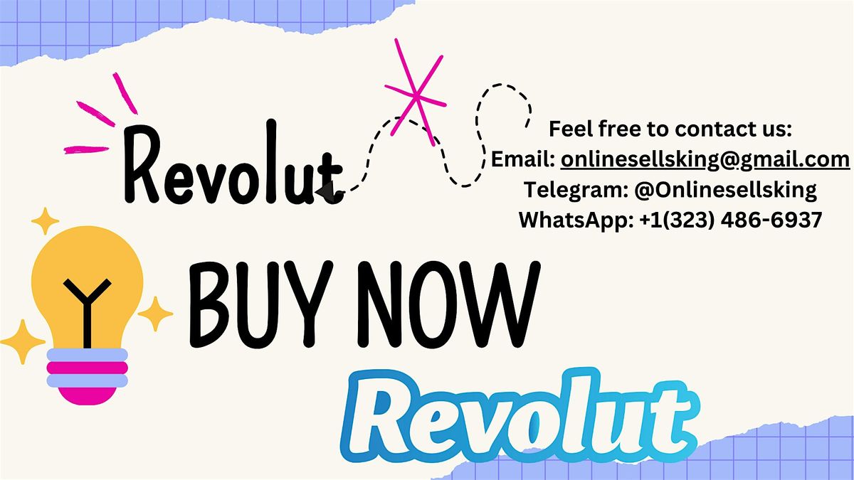 Best Place To Buy Verified Revolut Account