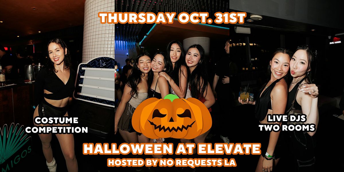 Rooftop Takeover - Halloween - 2000+ Capacity @Elevate Lounge Thursday