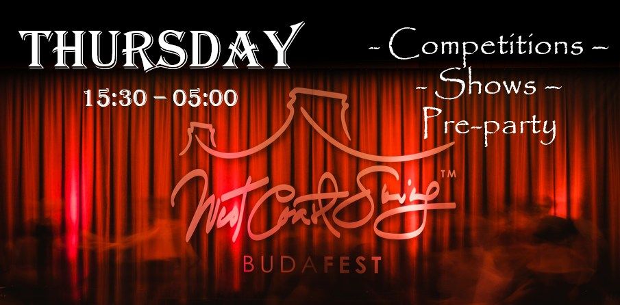 BudaFest Party and Competition Thursday