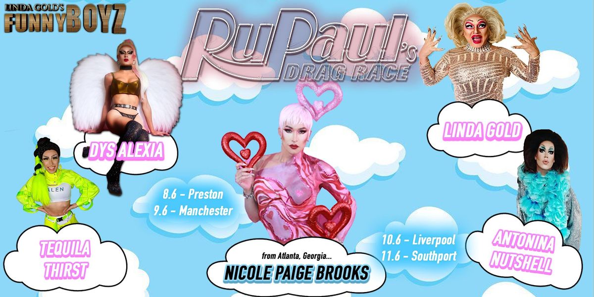 FunnyBoyz Manchester presents... RuPaul Drag Race USA: Nicole Paige Brooks