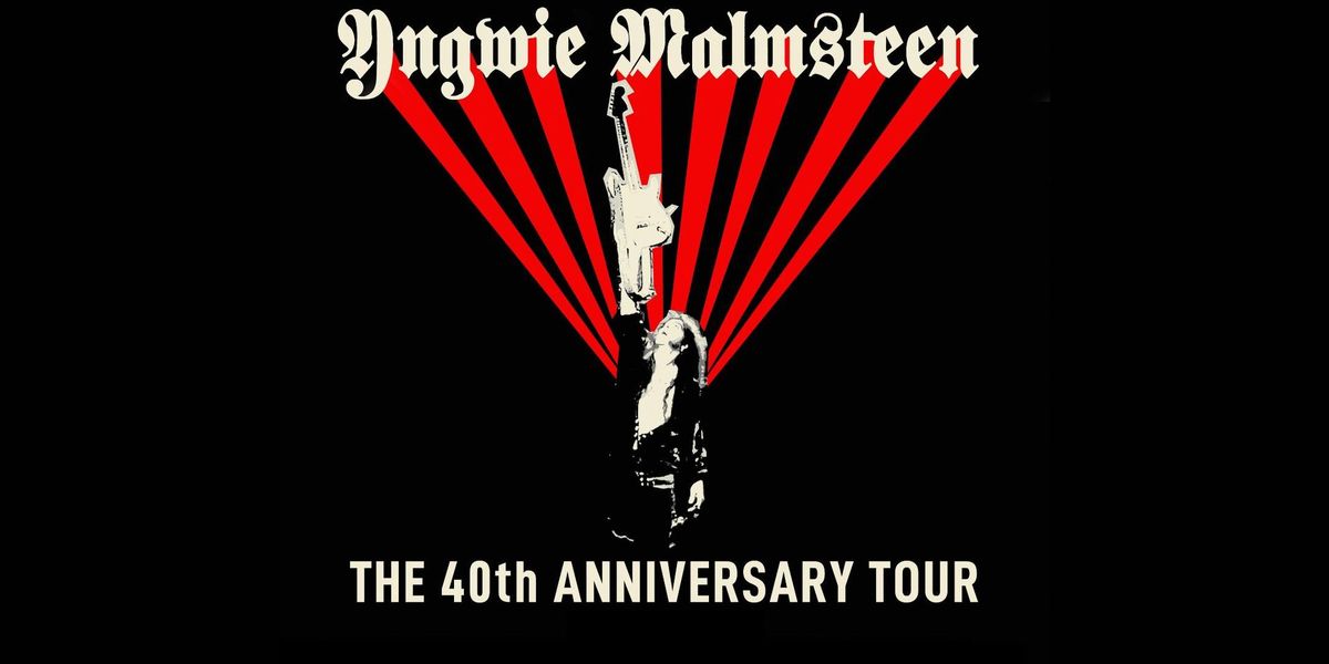 YNGWIE MALMSTEEN : THE 40th ANNIVERSARY TOUR | Colony \u2022 Woodstock, NY