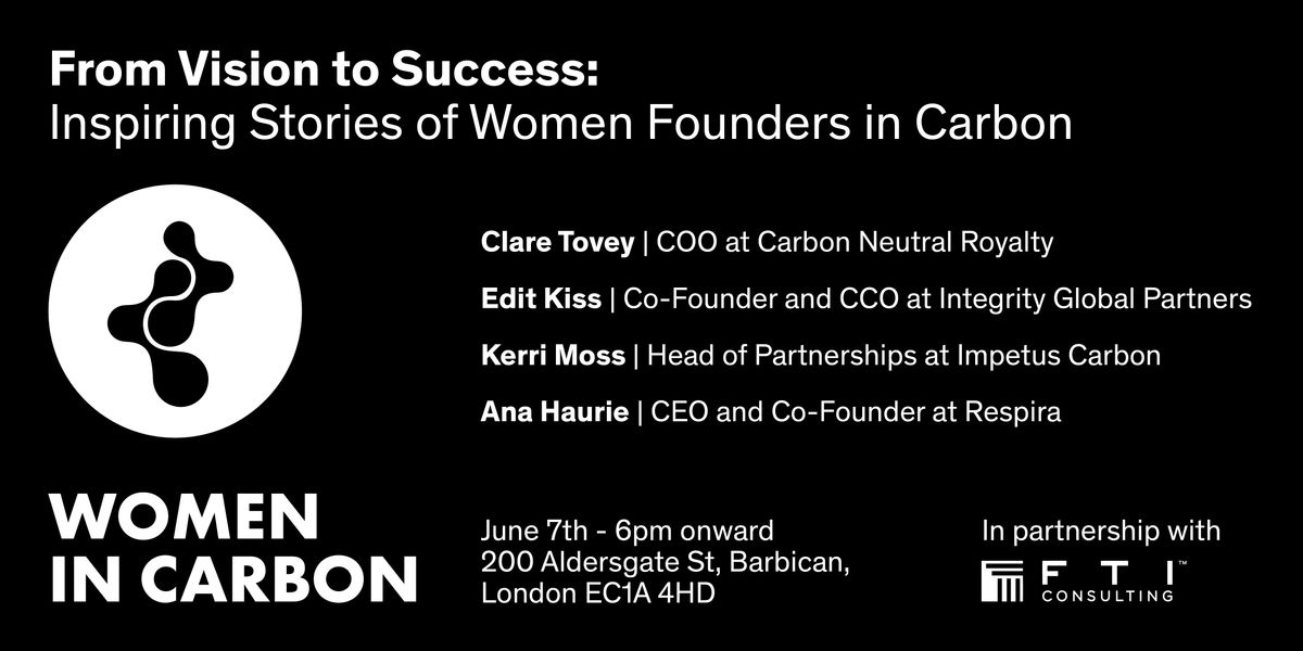 From Vision to Success: Inspiring Stories of Women Founders in Carbon