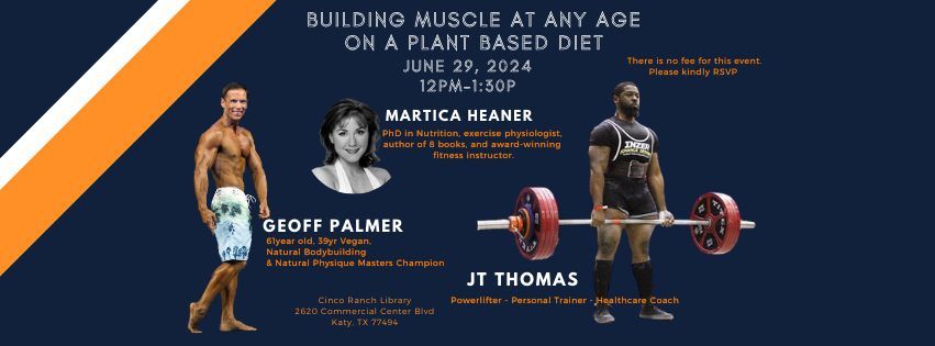 Building Muscle at Any Age on a Plant Based Diet