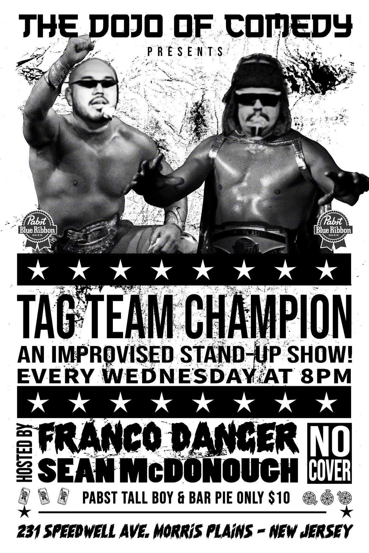 FREE TICKETS | Tag Team Champion (Comedy Show) Wednesdays 8pm