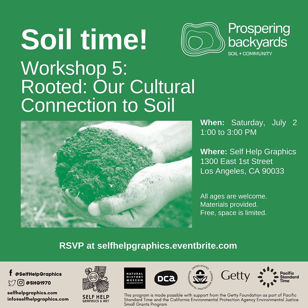 Soil Time: Rooted - Our Cultural Connection to Soil