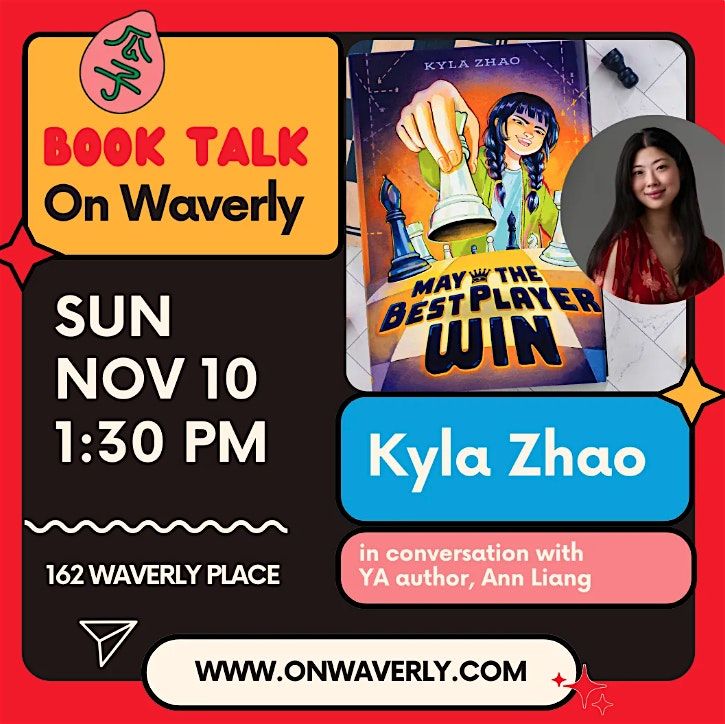 Book Talk: May the Best Player Win with Kyla Zhao