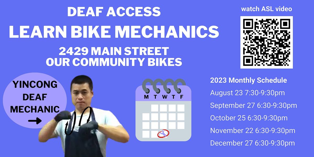 Deaf Access - Learn Bike Mechanics