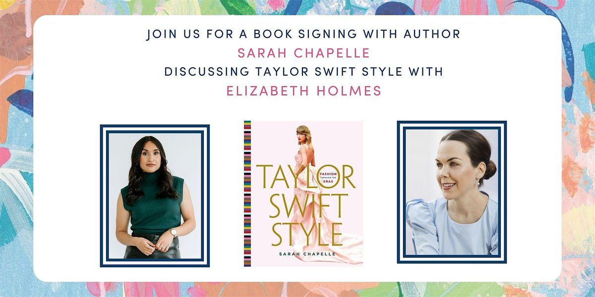 Sarah Chapelle in Conversation with Elizabeth Holmes