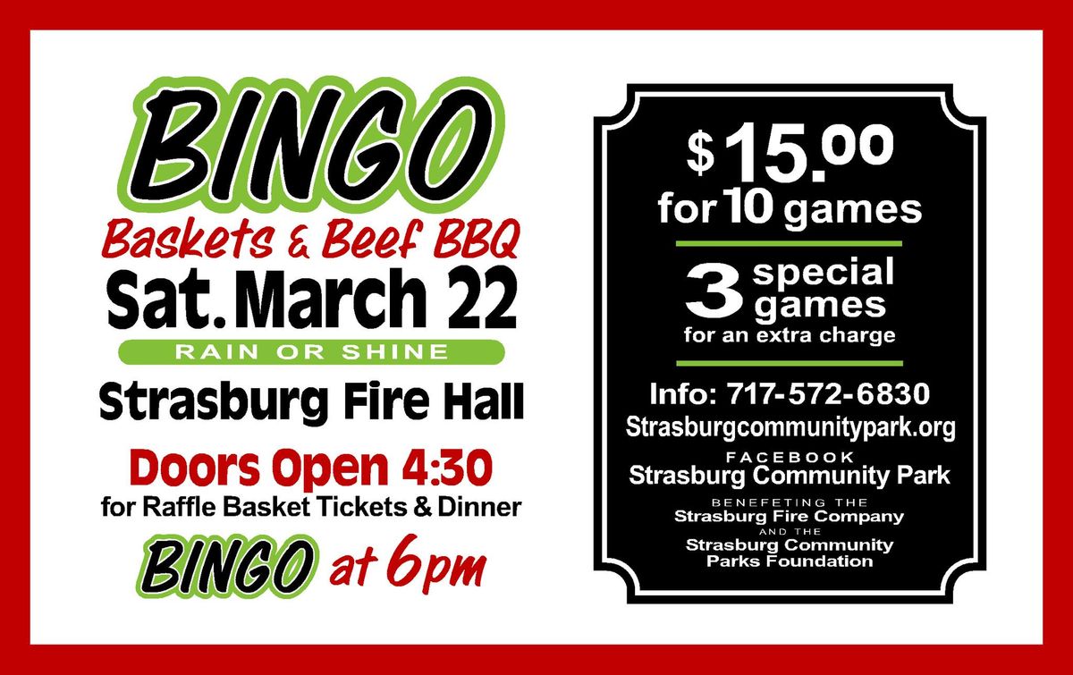 BINGO, Baskets, & Beef BBQ