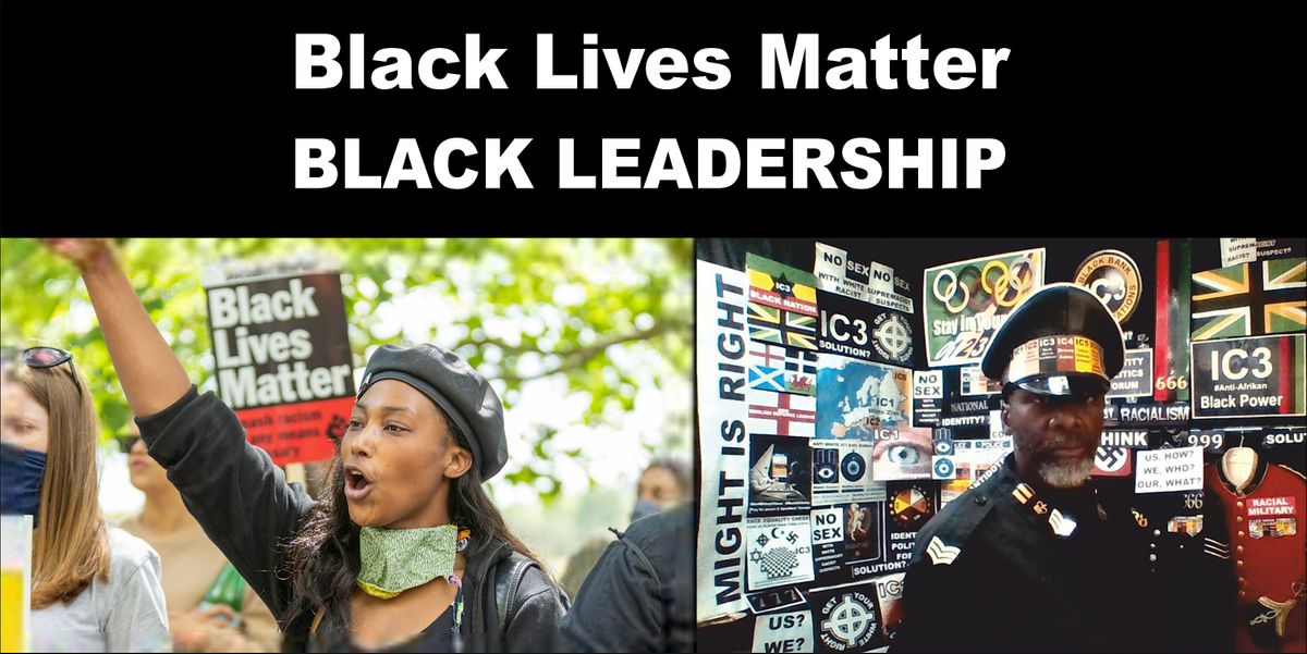 BLACK LIVES MATTER NEW BLACK LEADERSHIP FROM LONDON TOTTENHAM HARINGEY