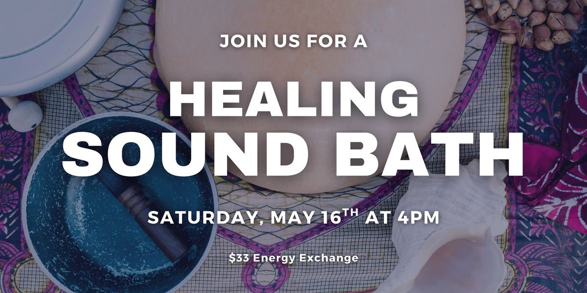 Healing Sound Bath at Temple Yoga