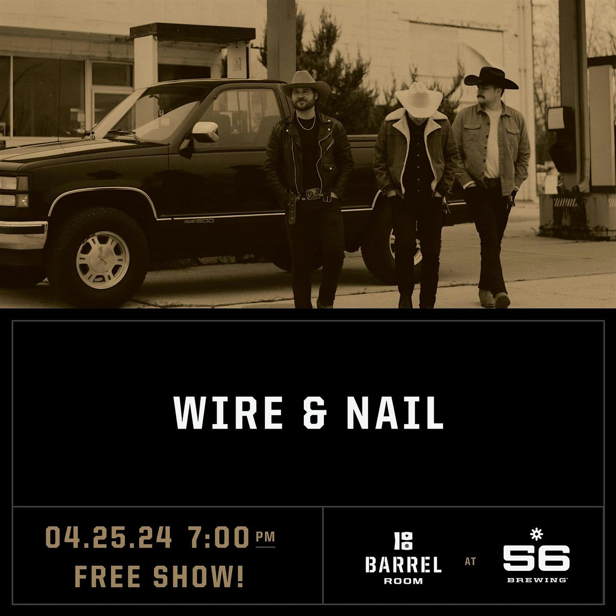 Milwaukee's WIRE + NAIL Band is Live at 56 Brewing in NE MPLS!