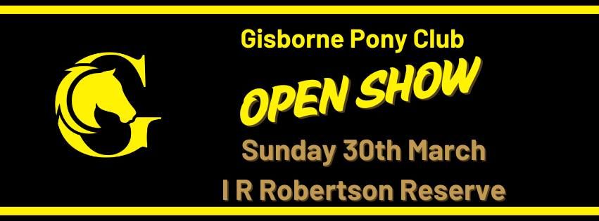 Gisborne PC Open Show