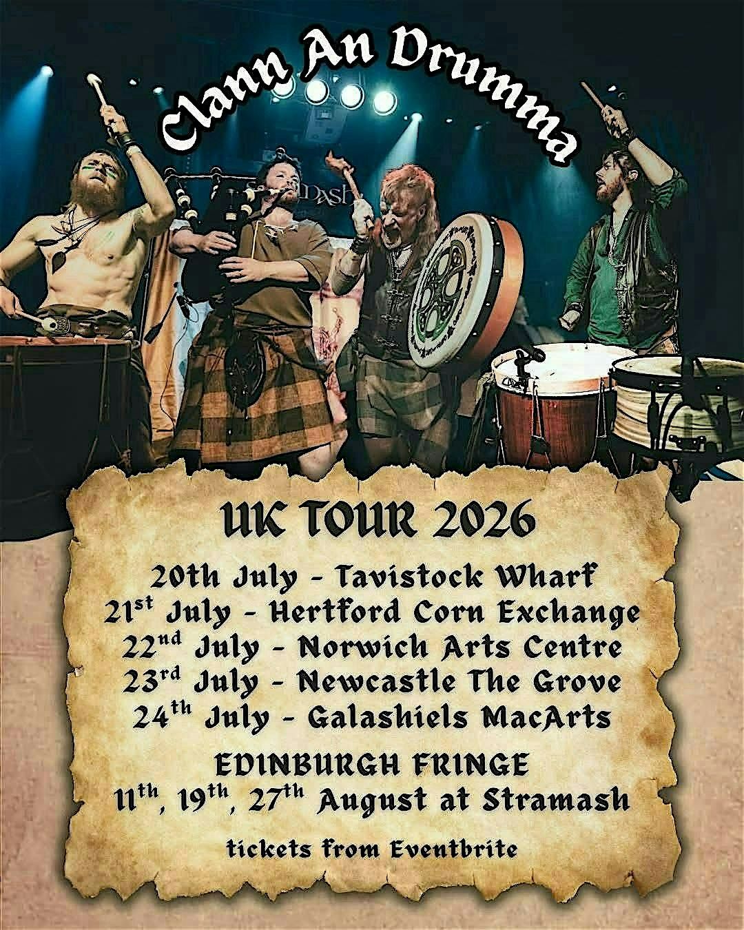 Clann An Drumma at SLAY Glasgow