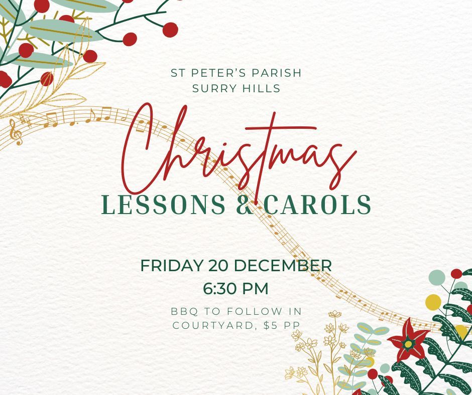 Christmas Lessons and Carols (at Surry Hills!)