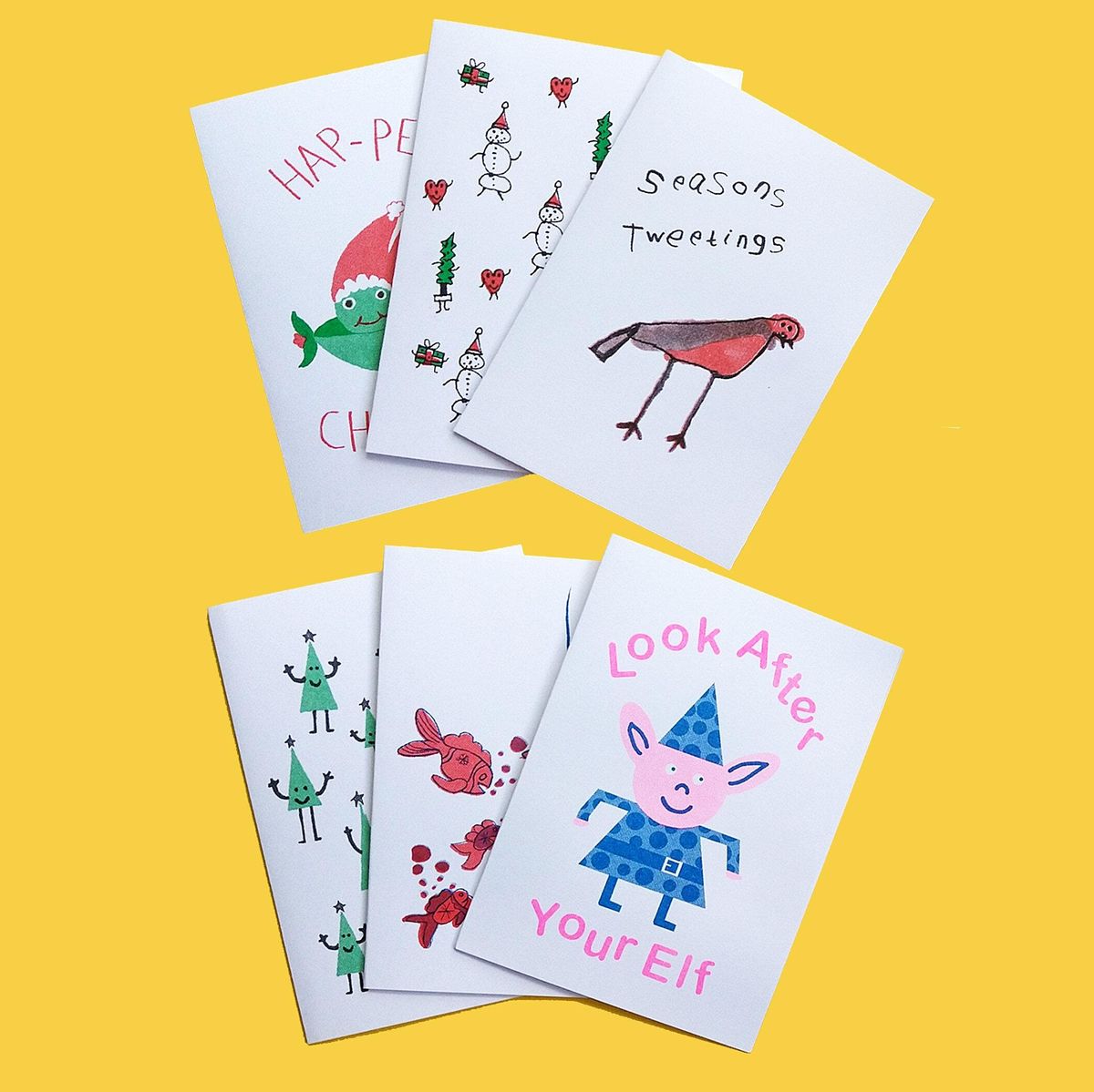 Riso Printing Christmas Card Workshop