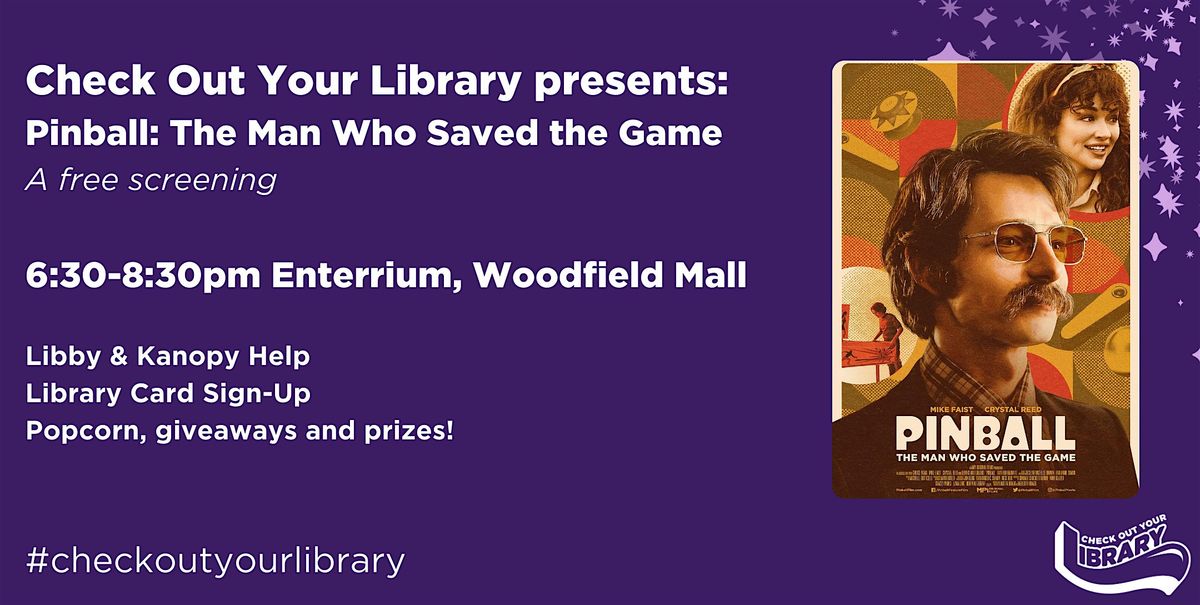 Check Out Your Library Presents- Pinball: The Man Who Saved the Game ...