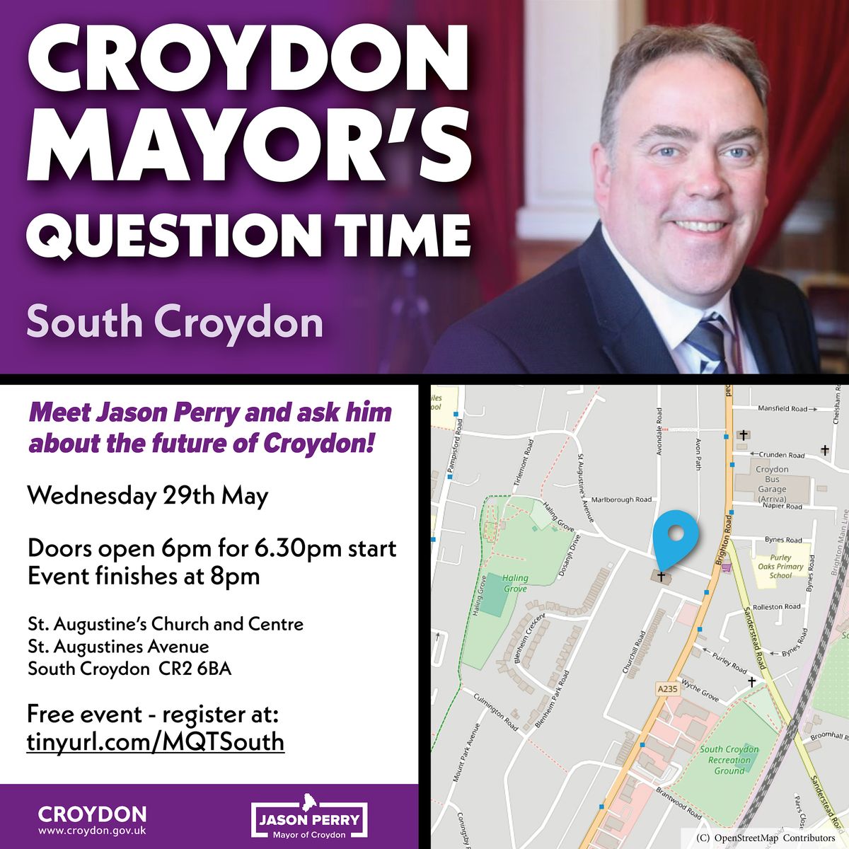 Croydon Mayor\u2019s Question Time  - South Croydon
