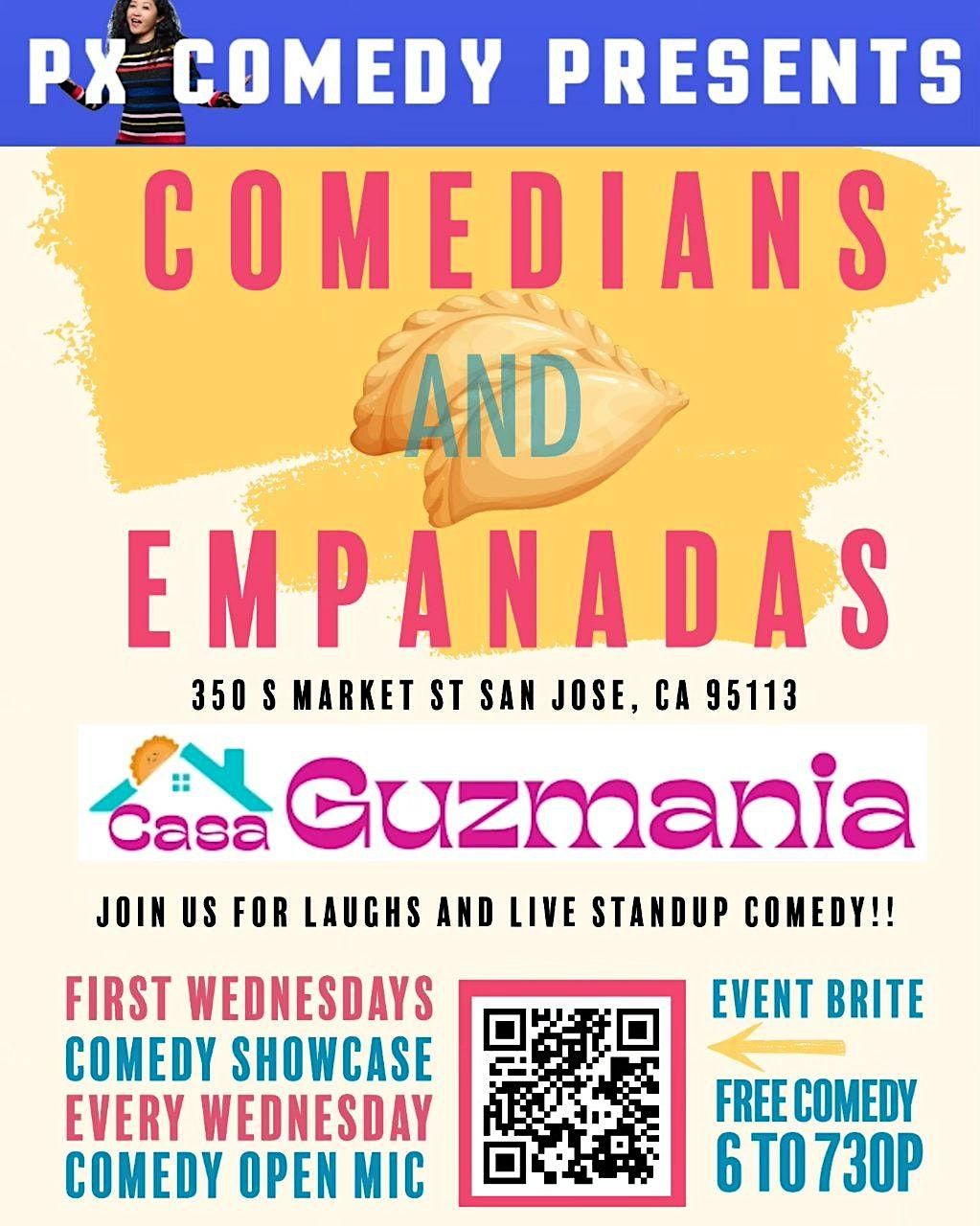 Comedians and Empanadas!