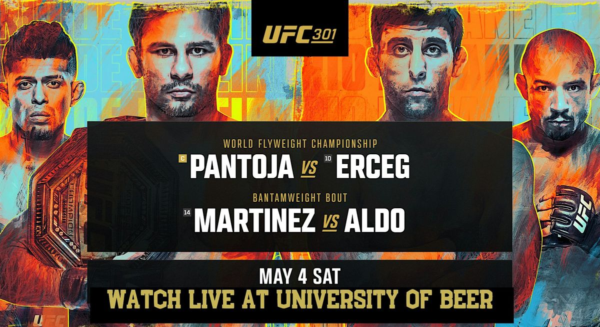 UFC 301| University of Beer - East Sacramento