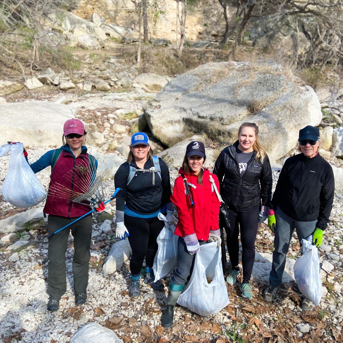 Violet Crown Trail Cleanup - Zilker Trailhead