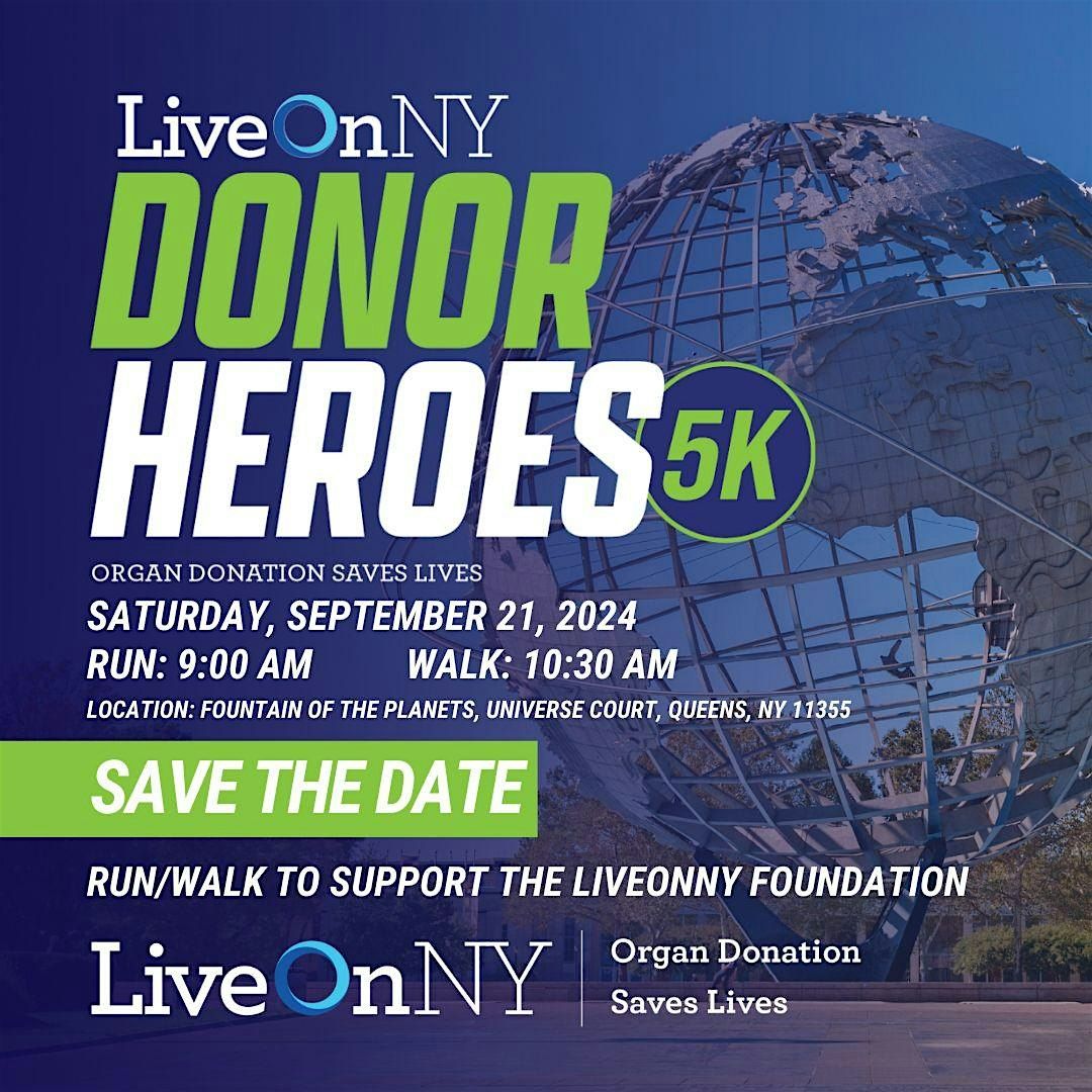 LiveOnNY Donor Heroes 5K