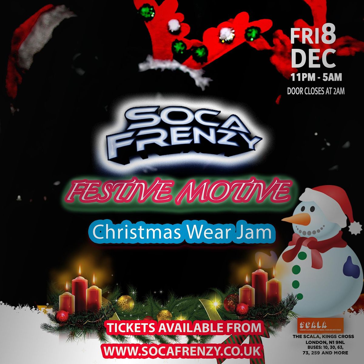 Soca Frenzy - Festive Motive - Christmas Wear Jam