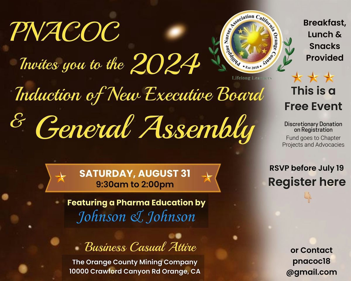 PNACOC General Assembly